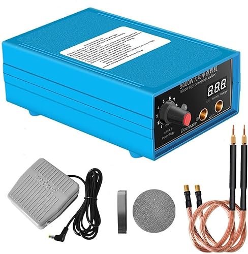 5000W Battery Spot Welder, Portable Welder Kit for...