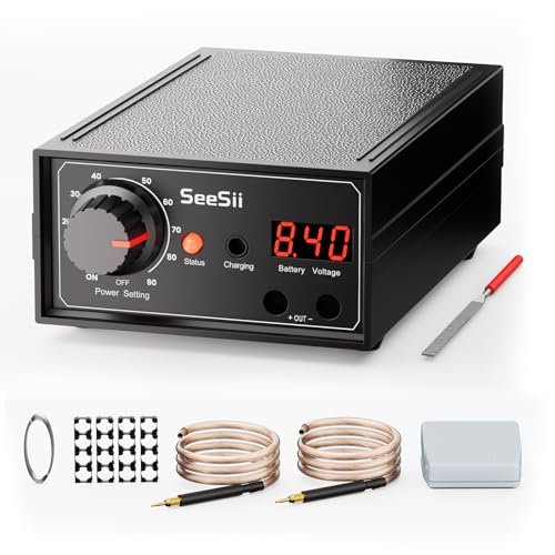 SEESII Battery Spot Welder: Battery Welder Kit for...