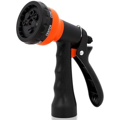 NEXCOVER Garden Hose Nozzle Sprayer - 7 Adjustable Watering...