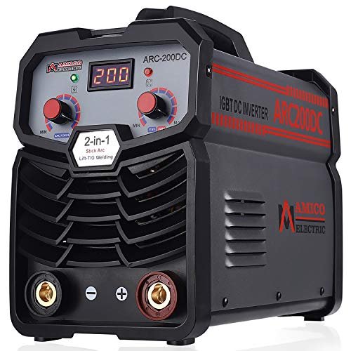 Amico Professional Welding Machine, 200 Amp Stick Arc DC...