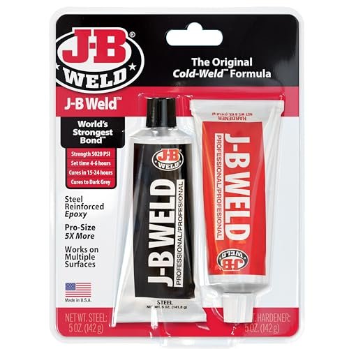 J-B Weld 8281 Professional Size Steel Reinforced Epoxy -...