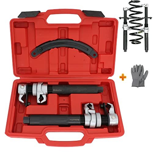 ReluxGo Coil Spring Compressor Tool Automotive 2 pcs Heavy...