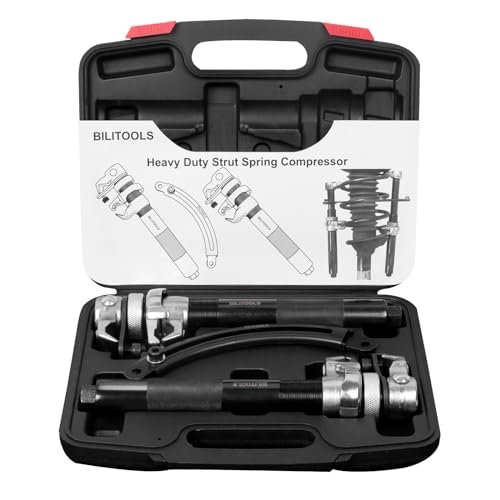 BILITOOLS 2-Piece Coil Spring Compressor Tool Heavy Duty...