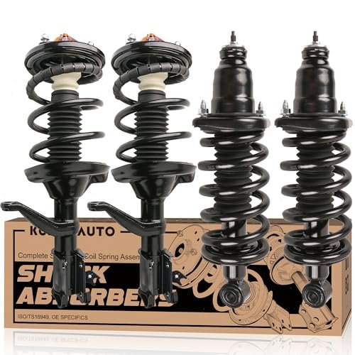 KUIPERAUTO Front Rear Complete Struts Assembly 171101R...