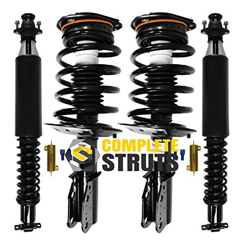 Front Quick Complete Strut Assemblies & Rear Air to Coil...