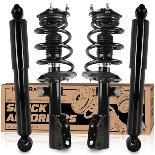 KUIPERAUTO Front + Rear Complete Struts Assembly 172518...