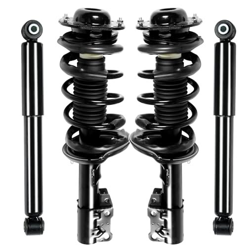 Tiezful 4PCS Front & Rear Strut Fits 2005-2010 for Chevy...
