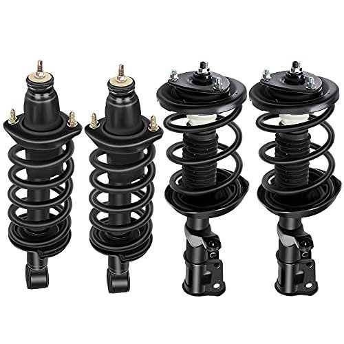 AUTOMUTO Strut Spring Assembly Front and Rear Pair Shock...