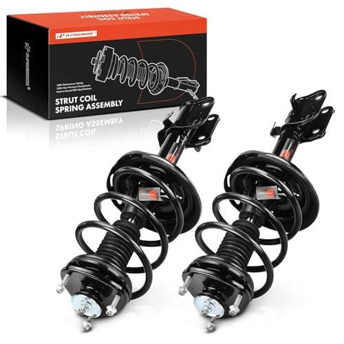 A-Premium Front Pair (2) Complete Strut and Coil Spring...