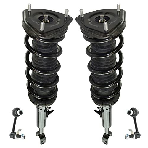 TRQ Front Suspension Kit Shock & Spring Strut Assembly...