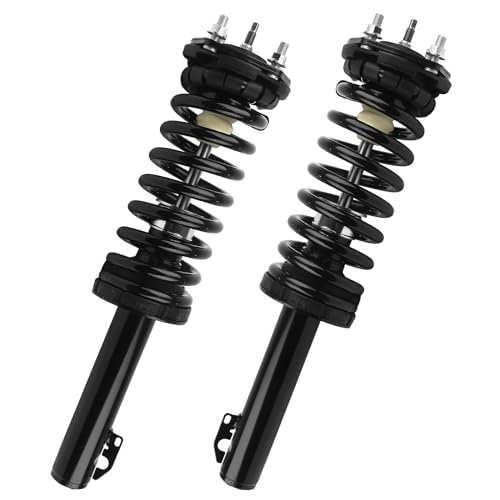 KUSATEC Front Pair Complete Struts Shock Absorber fit for...