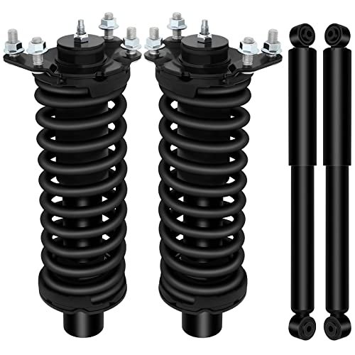ECCPP Complete Struts Front and Rear Pair Strut Spring...