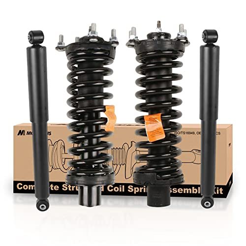 MOSTPLUS 4 Set Rear and Front Quick Complete Struts...