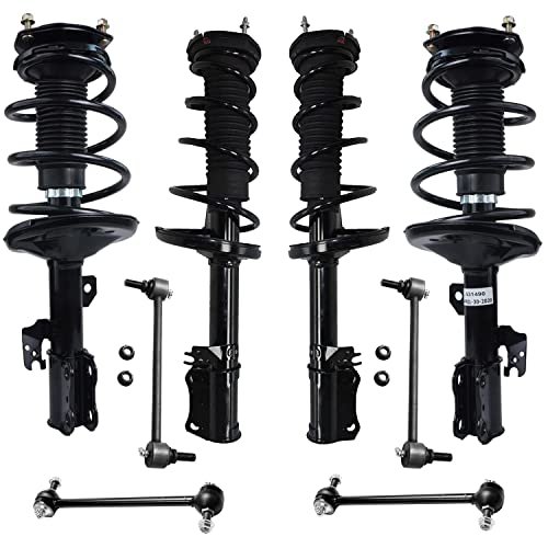 Detroit Axle - 8pc Struts Kit for 2002-2003 Toyota Camry...