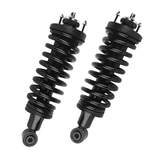 KUSATEC Front Pair Complete Struts Shock Absorber fit for...