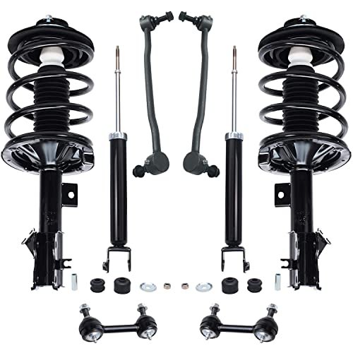 Detroit Axle - 8pc Struts Shocks Kit for 2004-2008 Nissan...