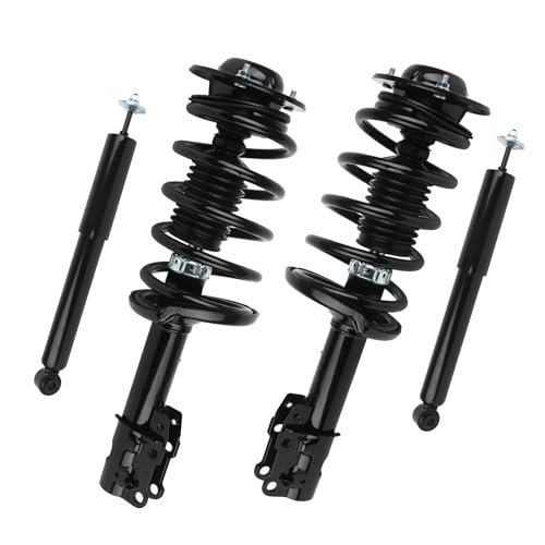 KUSATEC Front Rear 4pcs Complete Struts Shock Absorber fit...