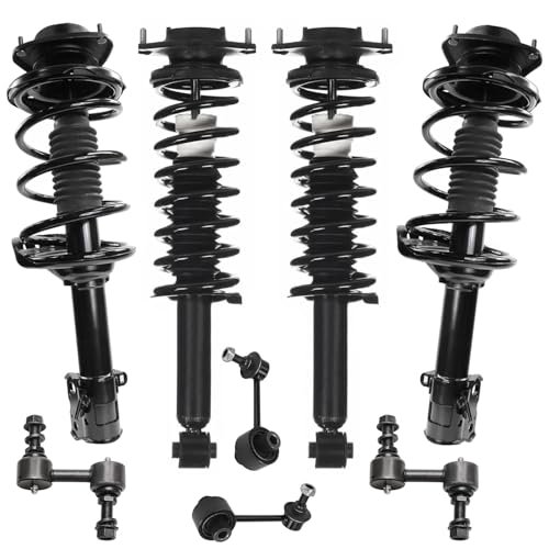 Detroit Axle - 8pc Front Rear Suspension Kit for 2010...