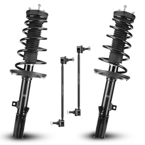 Rear Struts Shock Absorber Sway Bar Links Kit Fit for...