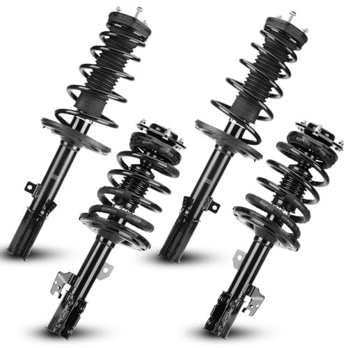 Front Rear Complete Struts Shock Absorber with Coil Spring...