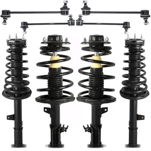 KUIPERAUTO Front and Rear Struts Assembly & Sway Bar...