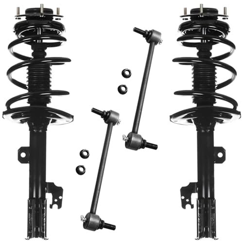 Detroit Axle - 4pc Front Struts Sway Bars for 2009-2012...