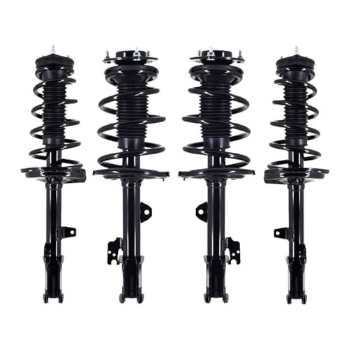 PM Auto Front-Rear Set 4 Quick Complete Strut-Coil Spring...
