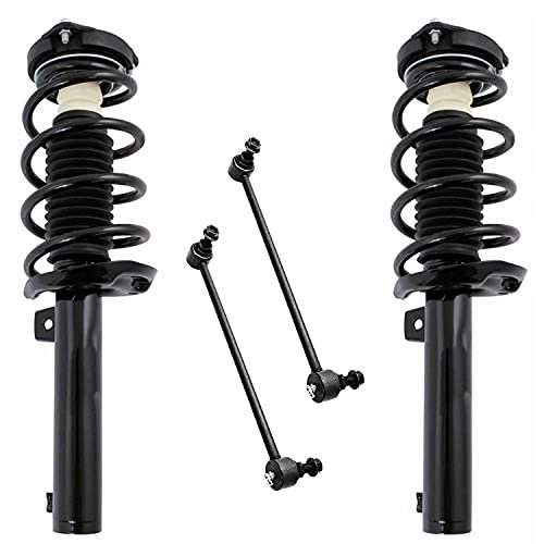 Detroit Axle - Front Struts Sway Bars for VW Golf...