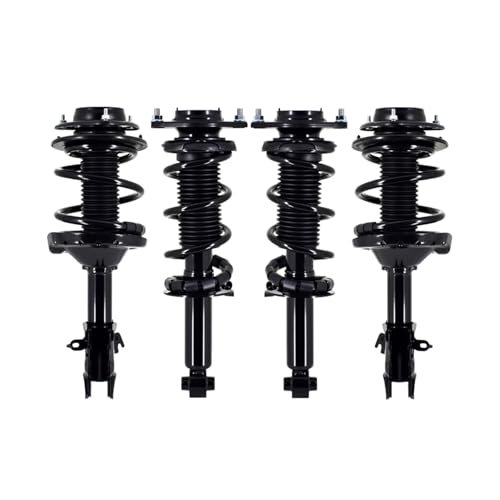 PM Auto Set of 4 Front-Rear Quick Complete Strut-Coil...