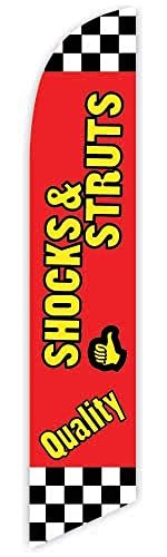 GLOBAL ADVERTISING SOLUTIONS Quality Shocks & Struts Red...