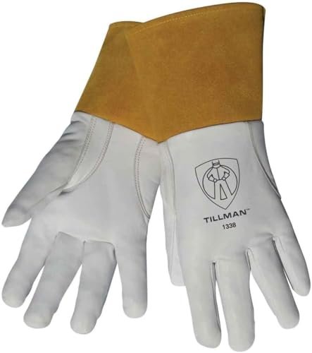 Tillman 1338 Top Grain Goatskin TIG Welding Gloves with...