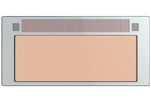 Tefuawe 2x4 1/4 Gold Automatic Welding Lens, 2 Amp TIG...