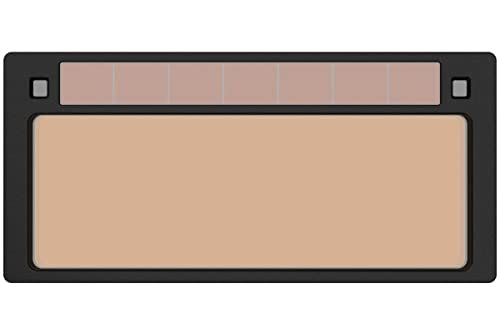 Tefuawe 2x4 1/4 Gold Welding Lens, Fixed Shade 10.5, Tig...