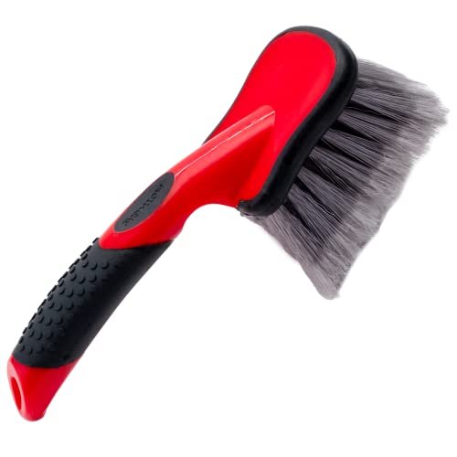 Mothers Car Wash Brush, Wheel and Fender Brush, Short...