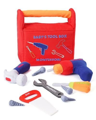 Jollybaby Soft Kid Tool Box Set Toy Inclub Drill Hammer...