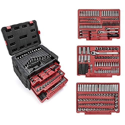 WORKPRO 450-Piece Drive Socket Set 1/2