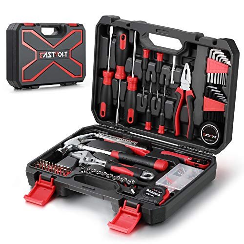 Eastvolt 128-Piece Home Repair Tool Set, Tool Sets for...