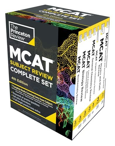 Princeton Review MCAT Subject Review Complete Box Set, 4th...