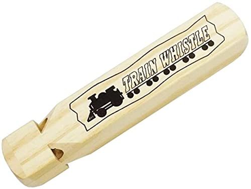 Solid Wood Train Whistle 4 Tone, Role Play Lover Wooden...