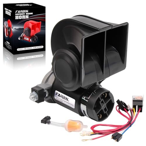 FARBIN Air Horn for Truck,Compact Train Horn,Electric Car...