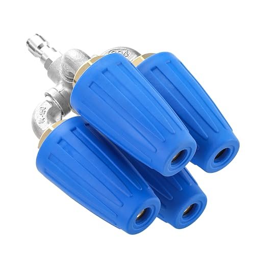 EZALOR 4-in-1 Turbo Nozzle Pressure Washer, 2.0 Orifice...