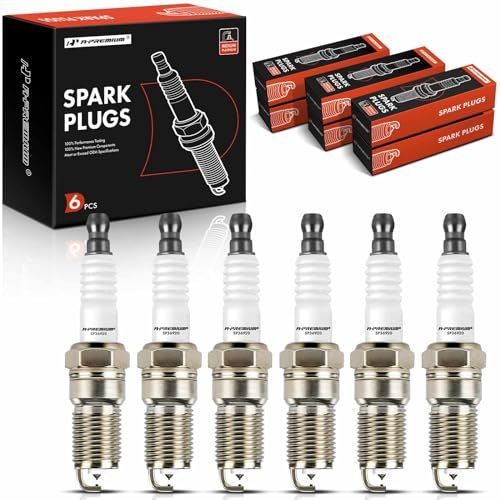 A-Premium Iridium Platinum Spark Plugs Compatible with Ford...
