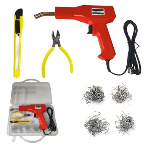 Plastic Welder Kit, Plastic Welder Soldering Gun with 4...