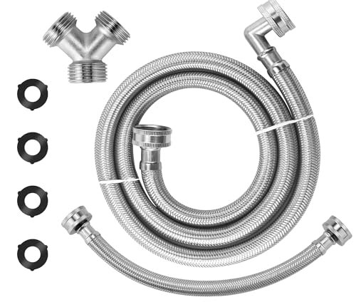 4FT Premium Steam Dryer Hose Installation Kit-Include 4 Ft...