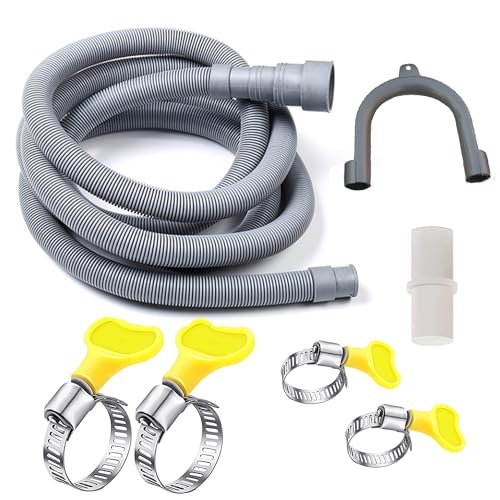 HLMOptimo 10 Feet Universal Washing Machine Drain Hose...