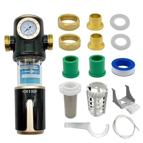 High Flow 40 Micron Spin Down Sediment Filter with...