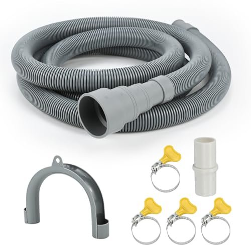 3.3ft Universal Washing Machine Drain Hose Extension Kit,...