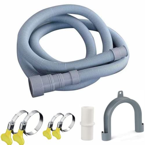 Elyfree 10ft Washing Machine Drain Hose, Universal Drain...