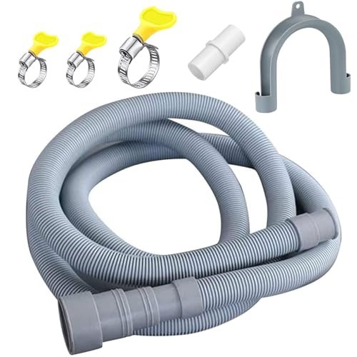 Lyplus 16.4ft Washing Machine Drain Hose With Clamp,...