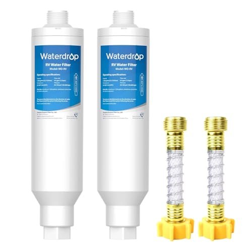 Waterdrop RV Water Filter, NSF Certified, Reduces Chlorine,...